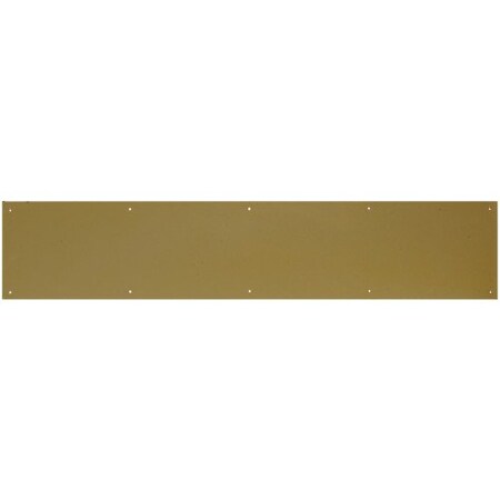 Hillman 6 X34 SOLID BRASS KICK PLATE 852739